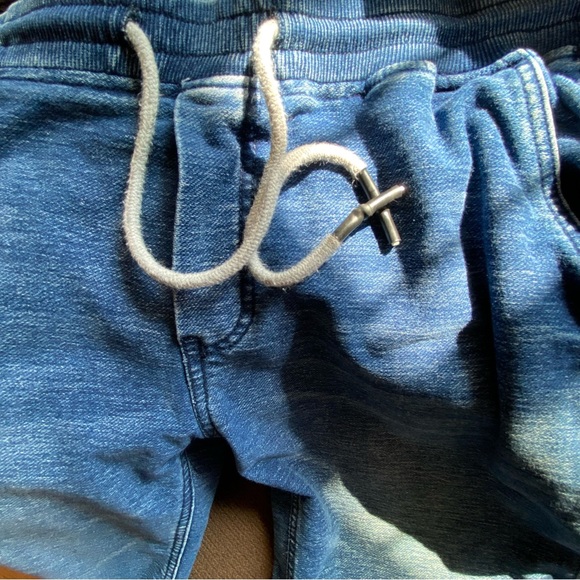 Dickies Stretch Denim Jogger Slim Bermuda Pull On Drawstring Shorts Size 34 Slim - Picture 9 of 12